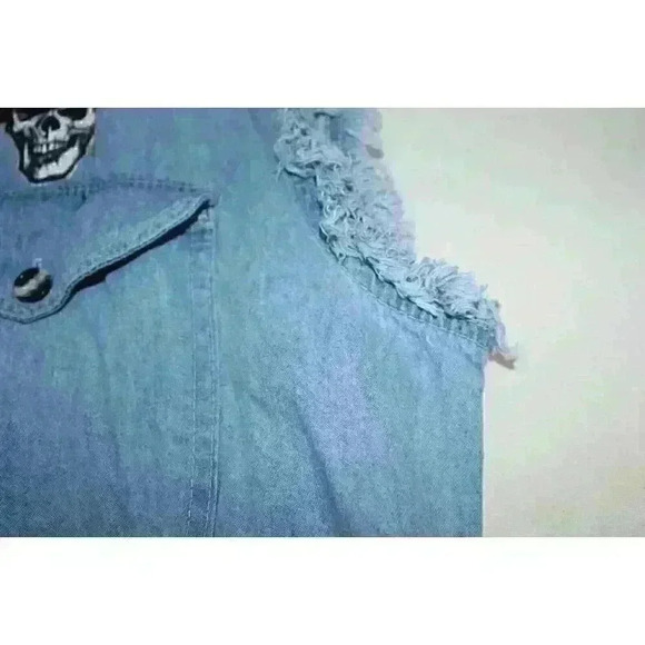 Bikers Edge Sturgis Ride 2015 Graphic Relaxed Fit Casual Retro Boho Shirt Size L - Picture 10 of 14